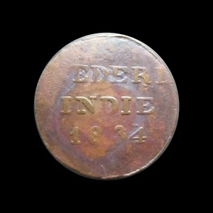 NIEDERLANDE OSTINDIEN 2 CENT 1834 V KM 291 #4926# - Bild 1 von 2