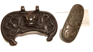 Piezas de bronce cantadas o tang chinas - Imagen 1 de 10