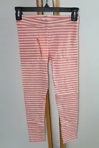 Gymboree Animal Party Girls Size 10 Leggings Striped Peach NEW NWT - Picture 1 of 2