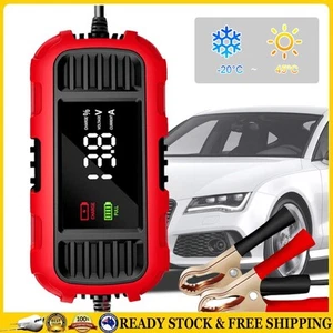 12V 2A Car Battery Charger Fully Automatic Trickle Battery Charger Maintainer ~ - Bild 1 von 18