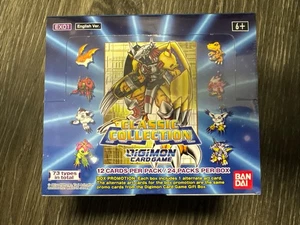 Display Digimon Card Game Classic Collection 24 Booster Englisch Ver. Bandai EX01 - Bild 1 von 4