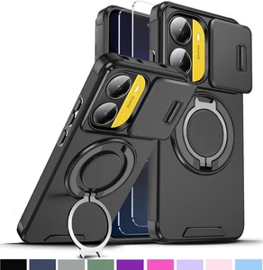 Kameraschutz Hülle + Displayglas Xiaomi Poco X7 Pro 5G 6.67" Magnetisch Ständer - Bild 1 von 18