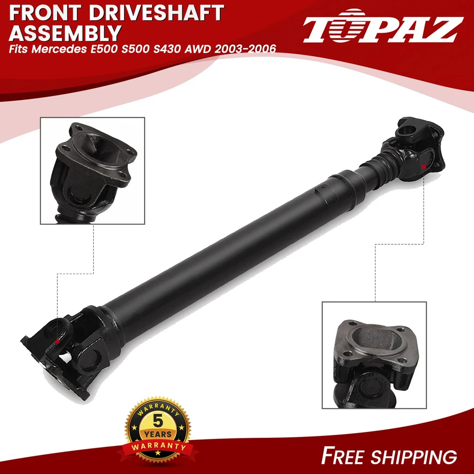 Conjunto de eje de transmisión delantero para Mercedes E500 S500 S430 AWD 2003-2006 Foto 1 de 4