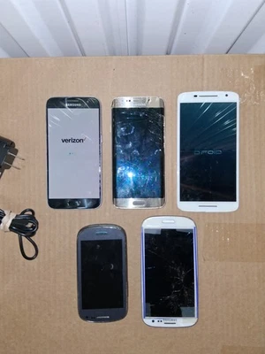 Samsung Galaxy S6 edge+ - 64 GB - White Pearl (Verizon) - Image 1 of 3