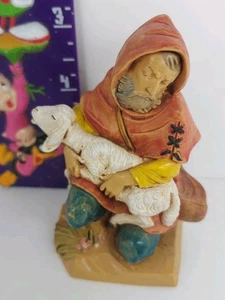 "Figura Fontanini Heirloom Collection JEREMIAH 1993 5"" Belén"  - Imagen 1 de 15