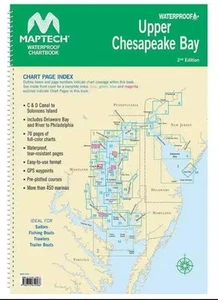 Maptech Waterproof Chartbook: Upper Chesapeake Bay, 2nd Edition - Bild 1 von 1
