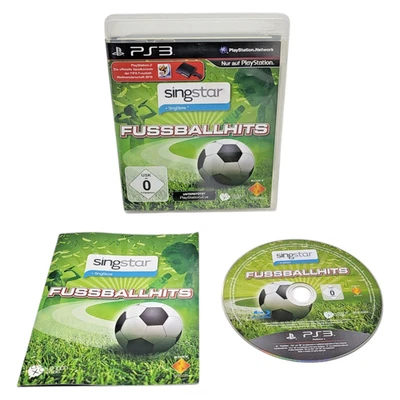 Singstar Fußballhits PS3 Sony PlayStation 3 Die toten Hosen DJ Ötzi Höhner 2010 - Bild 1 von 4