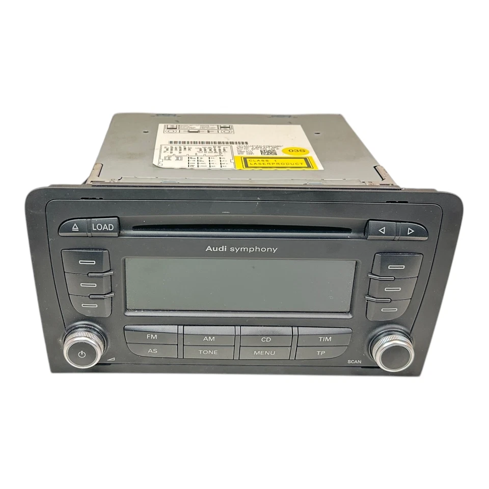 Radio Autoradio Symphony 2+ Doppel DIN CD Radio Audi A3 S3 8P 8P0035195P - Bild 1 von 4