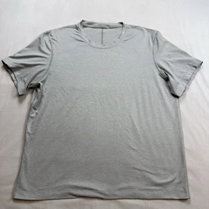 Lululemon Soft Jersey Short Sleeve T-Shirt Men’s XL Gray Athleisure Gymwear EUC - Picture 1 of 6
