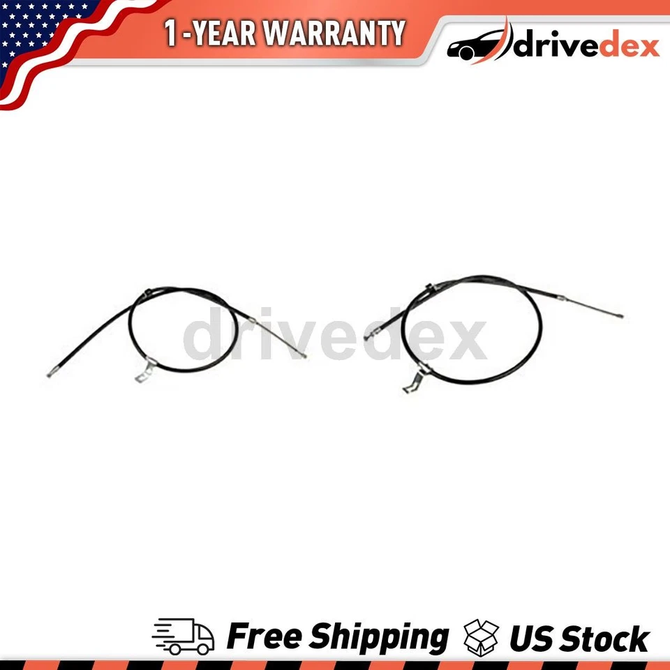 Par de cables de freno de estacionamiento Dorman - primera parada para Dodge Stratus 2001 2002 2003 Foto 1 de 4