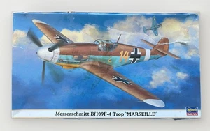 Hasegawa 1/48 Messerschmitt Bf109F-4 Trop Marseille Model Kit - Bild 1 von 3