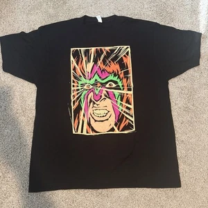 Ultimate Warrior XL Shirt, PWT Exclusive, WWE Legend, Wrestling, Extra Large - Picture 1 of 3
