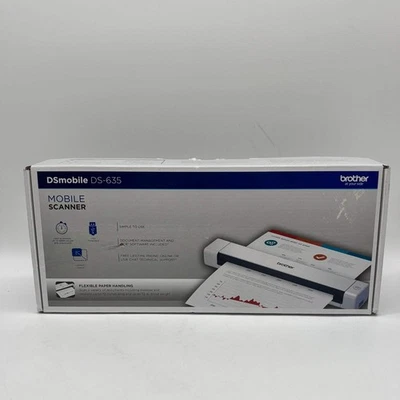 New Brother DS-635 Mobile Scanner - Image 1 of 4