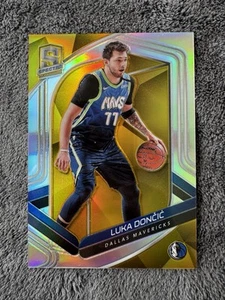 Panini Spectra Luka Doncic Gold Prizm 2019-20/10 #97 - Imagen 1 de 2