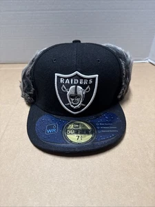 New Era 59Fifty Hundeohr Las Vegas Raiders schwarz 7 3/4 - Bild 1 von 5