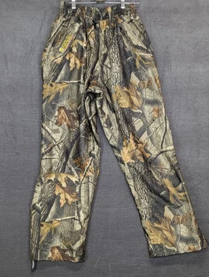 Scent Blocker Frontier Camouflage Fleece Elastic Waist Pants Hunting Camo Mens M - Image 1 of 4