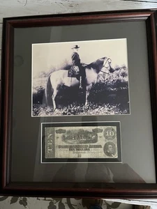 RARE CSA $10 bill confederate bill Robert E. Lee taken by Michael Miley - Picture 1 of 3