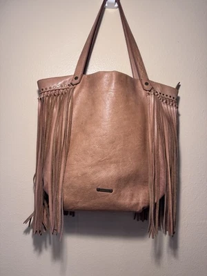 Joelle Hawkens Leather Fringe Tote - Image 1 of 4