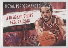 2013-14 Panini Court Kings Royal Performances Purple /25 Joakim Noah #4