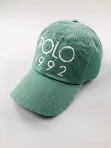 Berretto da baseball Polo Ralph Lauren Stadium 1992 chino come nuovo cappello verde sbiadito taglia unica - Foto 1 di 3