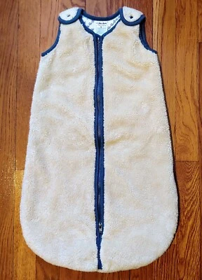 Baby Deedee PEQUEÑO 0-6M Nido para Dormir Peluche 2.5 TOG Manta Usable, Avena Azul Marino Foto 1 de 4