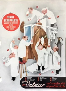 1950 PUBBLICITÀ LOCANDINA VALSTAR IMPERMEABILI Advertising - Imagen 1 de 1