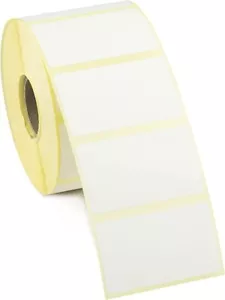 White Sticky labels plain Self Adhesive address labels. 65 x35mm. Sticky. - Picture 1 of 3