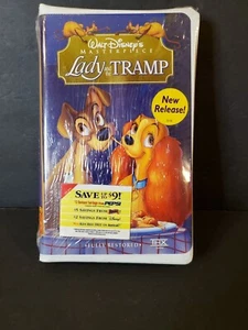 New Disney VHS Sealed Tape - "Lady and the Tramp" Master Piece Collection - - Bild 1 von 3