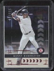 2001 Playoff Absolute Memorabilia #14 Manny Ramirez - Picture 1 of 2