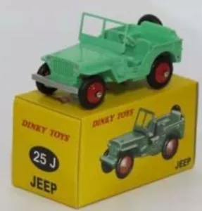 1:48 - ATLAS - DINKY TOYS - Jeep (25J) BOXED/UNOPENED - Picture 1 of 1