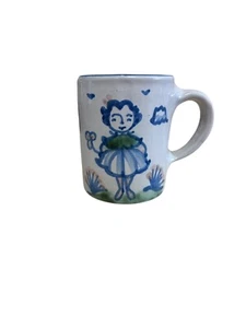 Used M.A. Hadley The End, Farmer Girl Straight Mug Vintage Signed - Picture 1 of 4