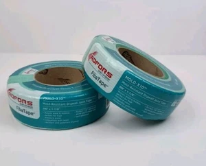 Molde FibaTape Two-X10 300 pies x 1-7/8 pulgadas Cinta autoadhesiva para juntas de paneles de yeso de malla - Imagen 1 de 7