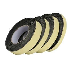 Sound insulation Seal Strip Foam Sponge Single Sided Adhesive Rubber Strip Tape - Picture 1 of 20