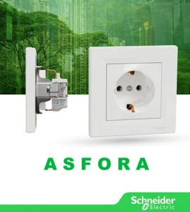 SCHNEIDER ASFORA enchufe enchufes interruptor interruptor interruptor pulsador Cat 6 satélite - Imagen 1 de 68
