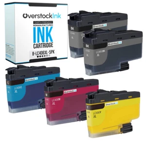 5PK Compatible LC406XL Printer Cartridge for Brother MFC-J4335DW J4340DW J4345DW - Picture 1 of 1