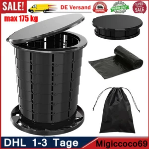 Camping Eimer Höhenverstellung Toilette WC Outdoor Universal Garten Angeln Reise - Bild 1 von 24