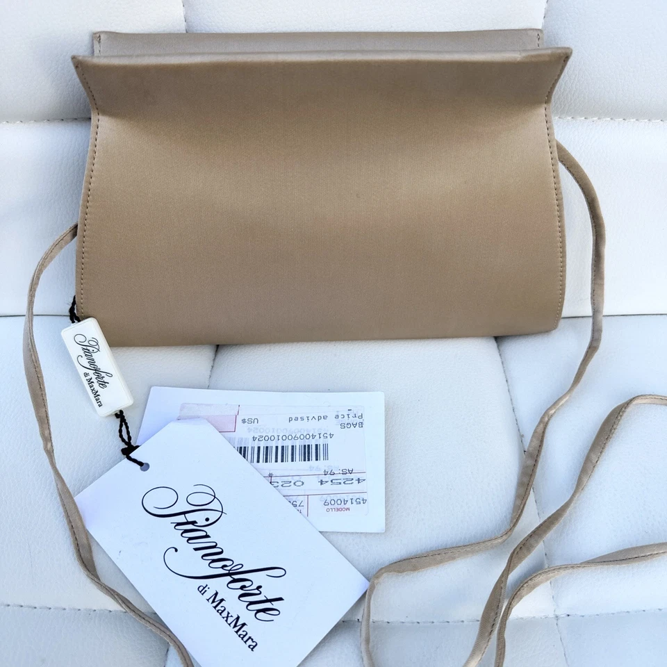 'Pianoforte' by MAX MARA Small Bag Evening Clutch Shoulder Crossbody Vintage - Image 1 of 4