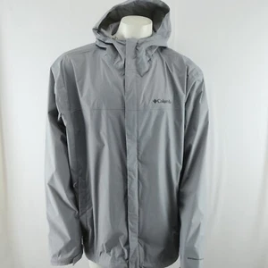 Chaqueta de lluvia Columbia Watertight II para hombre XXL 2XL gris Omni Tech precio de venta sugerido por el fabricante $100 - Imagen 1 de 13