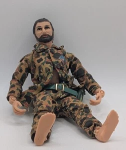 VINTAGE 1971 MEGO ACTION JACKSON BEARDED FIGURE W/ BAND & ACCESSORIES LOT - Picture 1 of 5