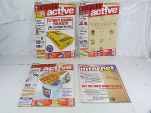 Computer Active Magazines x3 From 2000 Plus Internet Active Magazine PC Hardware - Picture 1 of 11