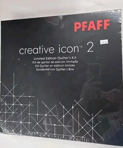 Pfaff Creative Icon2 Quilters Kit Limited Edition Rotary Mat, Rulers, Cutter - Picture 1 of 3