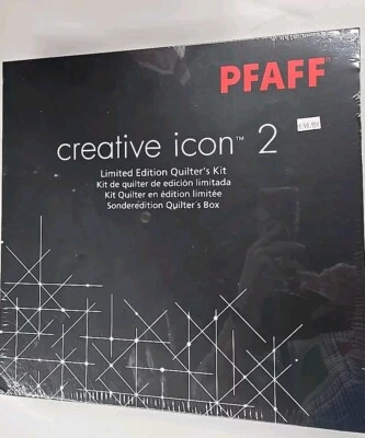 Pfaff Creative Icon2 Quilters Kit Limited Edition Rotary Mat, Rulers, Cutter  - Image 1 of 3