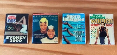 Lot Of 4 Sydney 2000 Olympics Sports Illustrated Pin Amico - Image 1 of 2