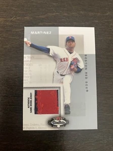Pedro MARTINEZ 2002 Fleer Box Score Classic Miniatures PATCH Relic #CM7 HOFer - Picture 1 of 3