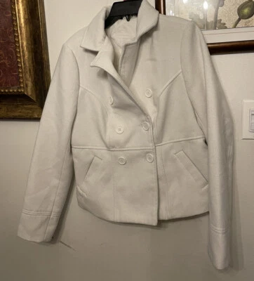 Abrigo abotonable para niñas jóvenes, estilo chaquetón. Abrigo de invierno JouJou Premium talla M  Foto 1 de 4