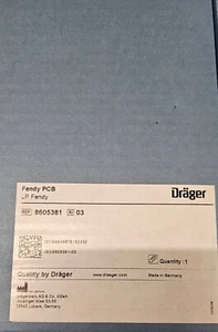 FENDY CIRCUIT BOARD by Dräger.  - Picture 1 of 2