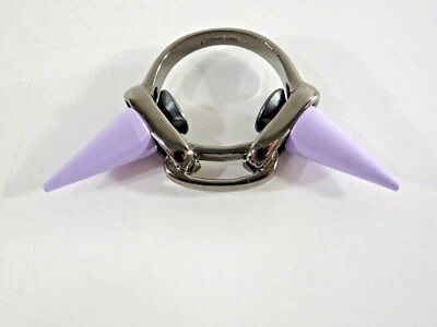 Anillo JOOMI LIM Plata L Doble Eslabón Punta Talla 6 Nuevo Sin Etiquetas $181 Lavanda Foto 1 de 4