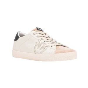 NEW PINKO Shoes Seattle Sneakers Female White - 101631-A12P-IZ2-36 - Picture 1 of 4