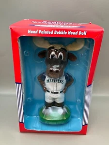 Seattle Mariners Alce Mascotte Bobblehead Bobble Head 2001 - Foto 1 di 8