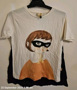 Rock Your Baby Size 7 Girls Hero T-Shirt And Cape - Picture 1 of 5